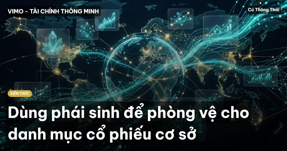 Dùng phái sinh để phòng vệ cho danh mục cổ phiếu cơ sở