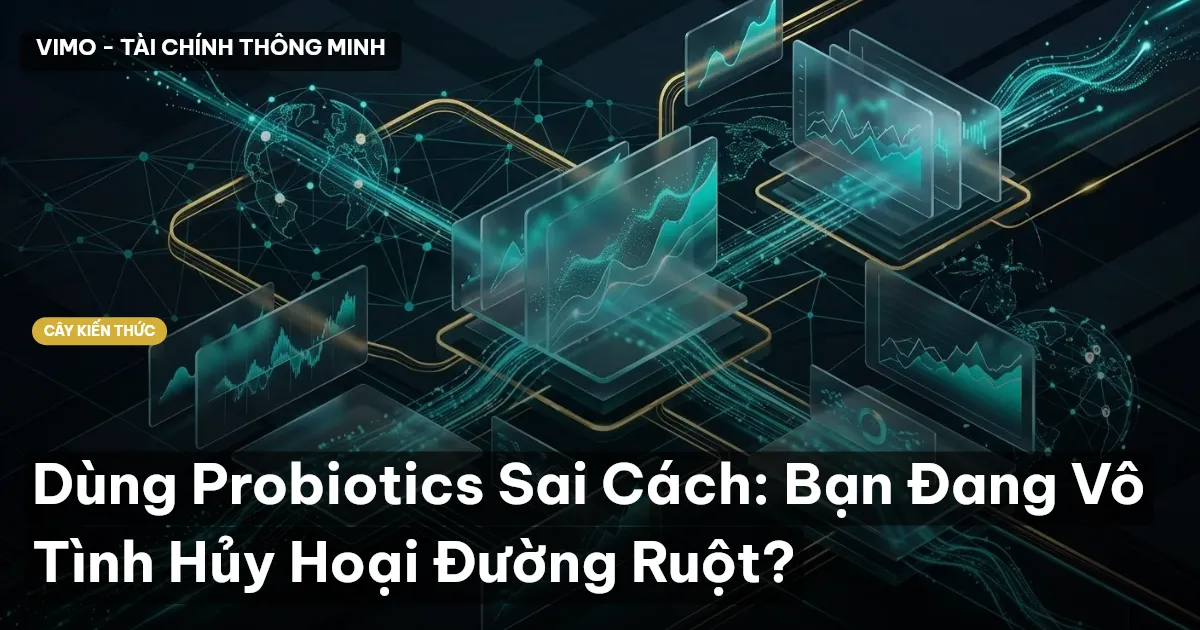 Dùng Probiotics Sai Cách: Bạn Đang Vô Tình Hủy Hoại Đường Ruột?