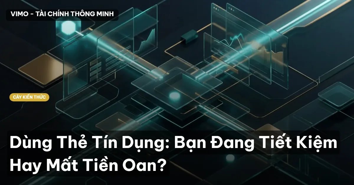 Dùng Thẻ Tín Dụng: Bạn Đang Tiết Kiệm Hay Mất Tiền Oan?