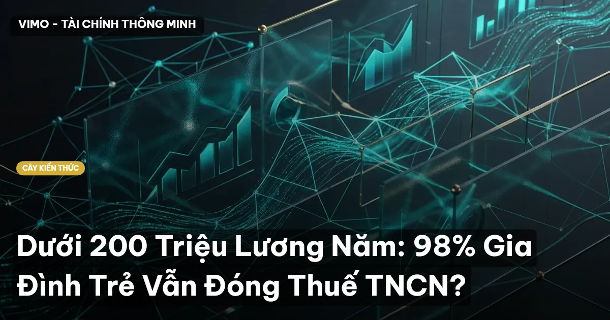 Dưới 200 Triệu Lương Năm: 98% Gia Đình Trẻ Vẫn Đóng Thuế TNCN?