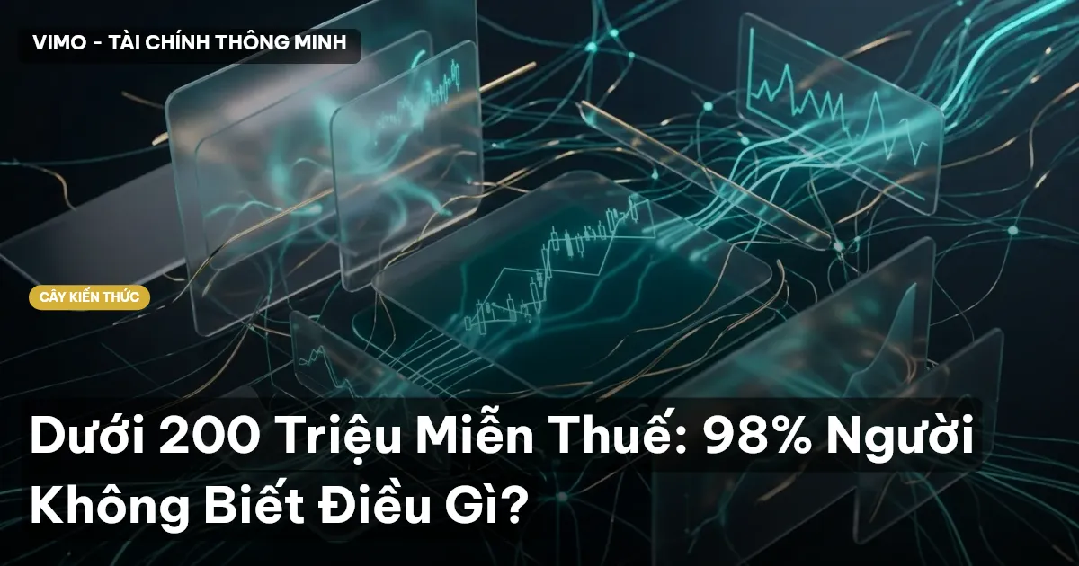 Dưới 200 Triệu Miễn Thuế: 98% Người Không Biết Điều Gì?