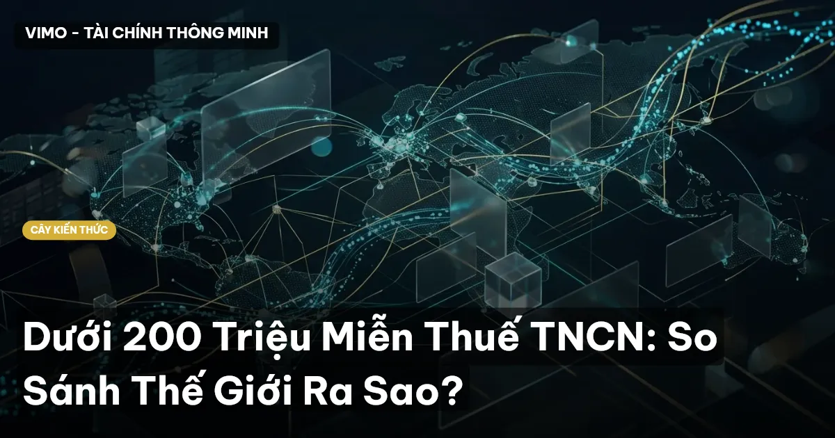 Dưới 200 Triệu Miễn Thuế TNCN: So Sánh Thế Giới Ra Sao?