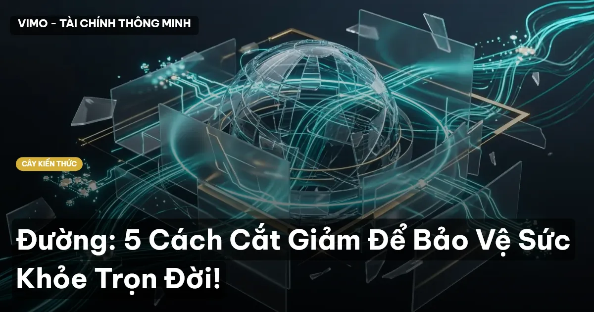 Đường: 5 Cách Cắt Giảm Để Bảo Vệ Sức Khỏe Trọn Đời!