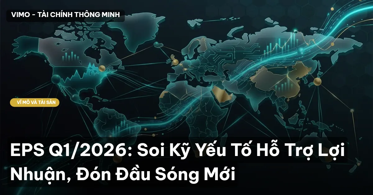 EPS Q1/2026: Soi Kỹ Yếu Tố Hỗ Trợ Lợi Nhuận, Đón Đầu Sóng Mới