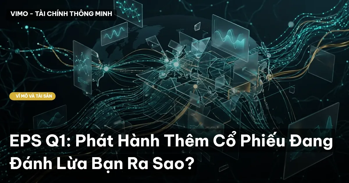 EPS Q1: Phát Hành Thêm Cổ Phiếu Đang Đánh Lừa Bạn Ra Sao?