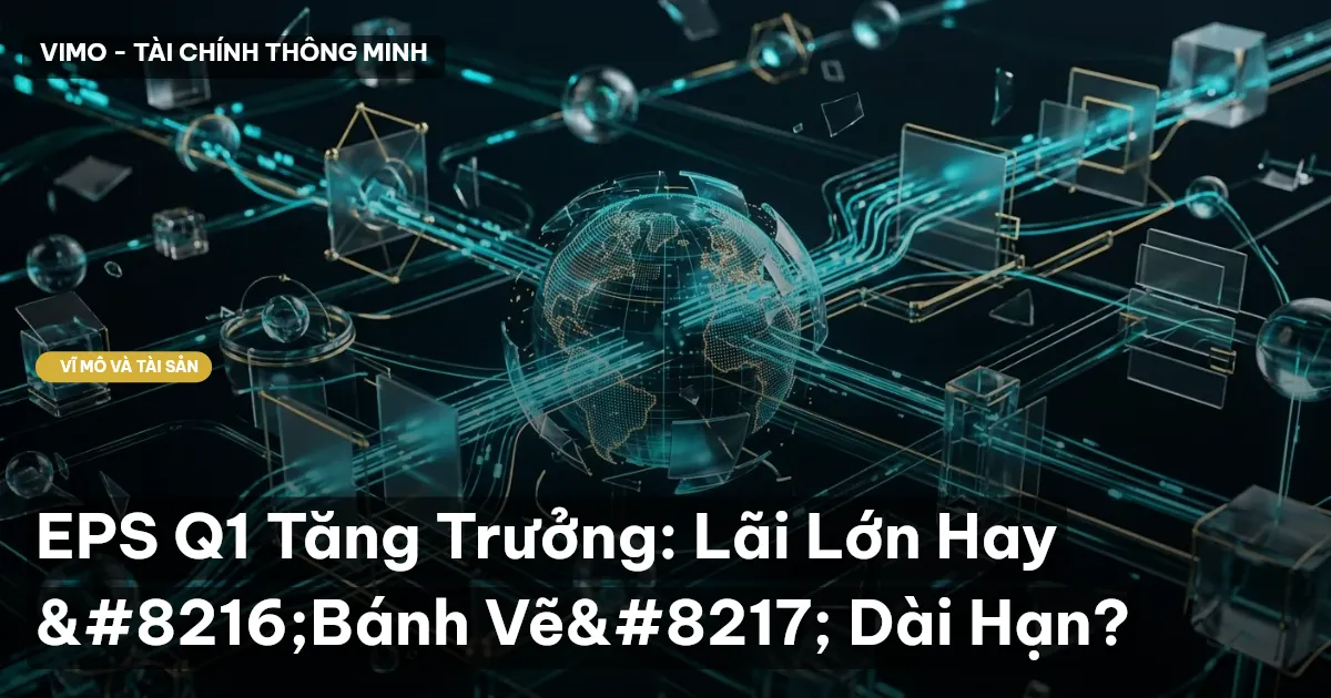 EPS Q1 Tăng Trưởng: Lãi Lớn Hay ‘Bánh Vẽ’ Dài Hạn?