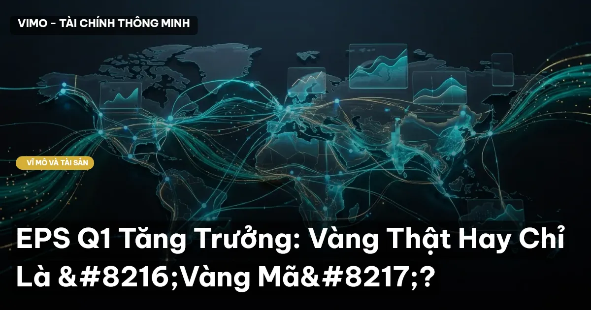 EPS Q1 Tăng Trưởng: Vàng Thật Hay Chỉ Là ‘Vàng Mã’?