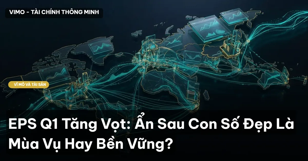 EPS Q1 Tăng Vọt: Ẩn Sau Con Số Đẹp Là Mùa Vụ Hay Bền Vững?