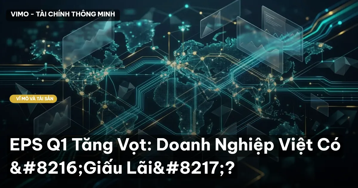 EPS Q1 Tăng Vọt: Doanh Nghiệp Việt Có ‘Giấu Lãi’?