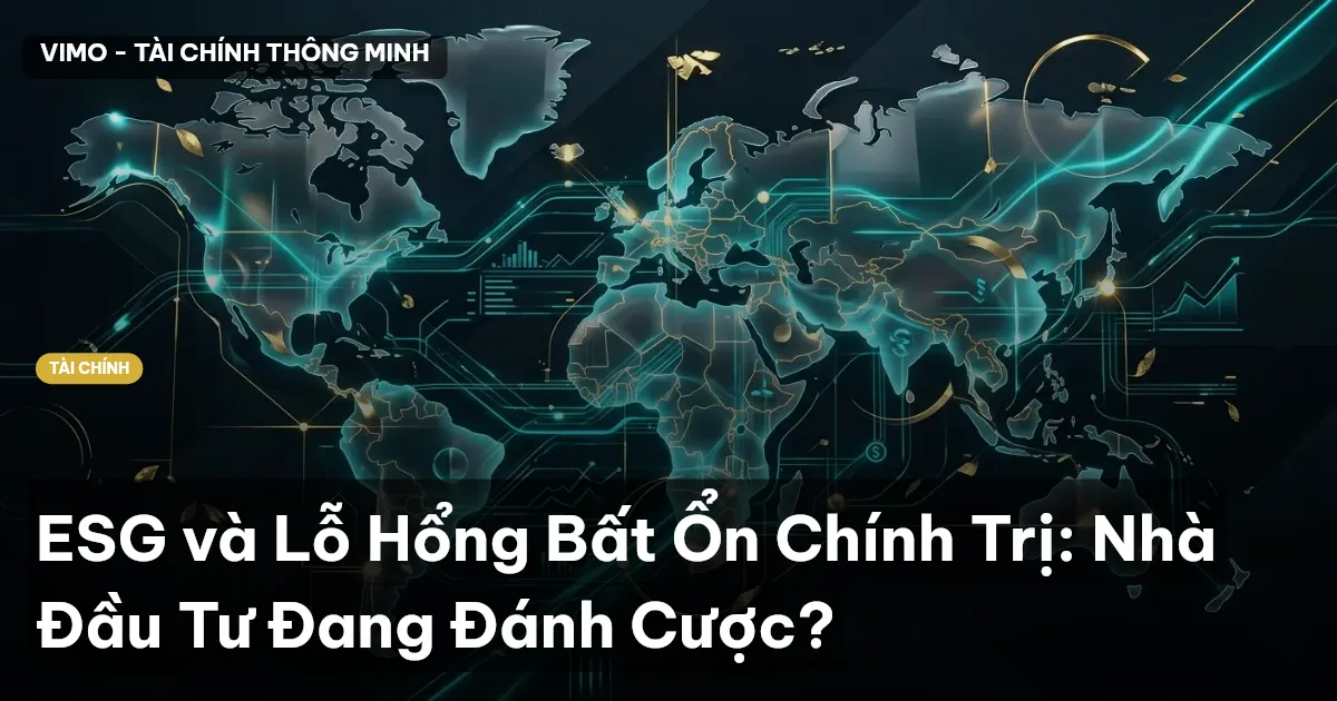 ESG và Lỗ Hổng Bất Ổn Chính Trị: Nhà Đầu Tư Đang Đánh Cược?