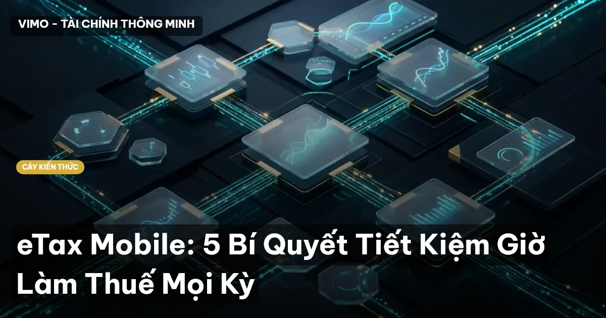 eTax Mobile: 5 Bí Quyết Tiết Kiệm Giờ Làm Thuế Mọi Kỳ