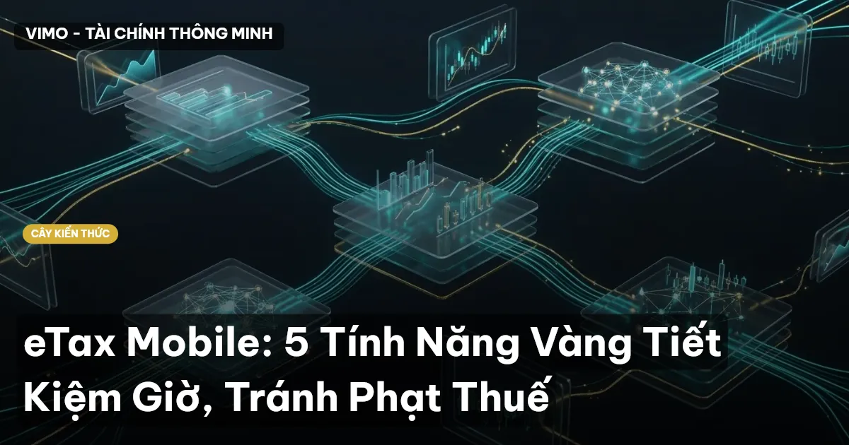 eTax Mobile: 5 Tính Năng Vàng Tiết Kiệm Giờ, Tránh Phạt Thuế