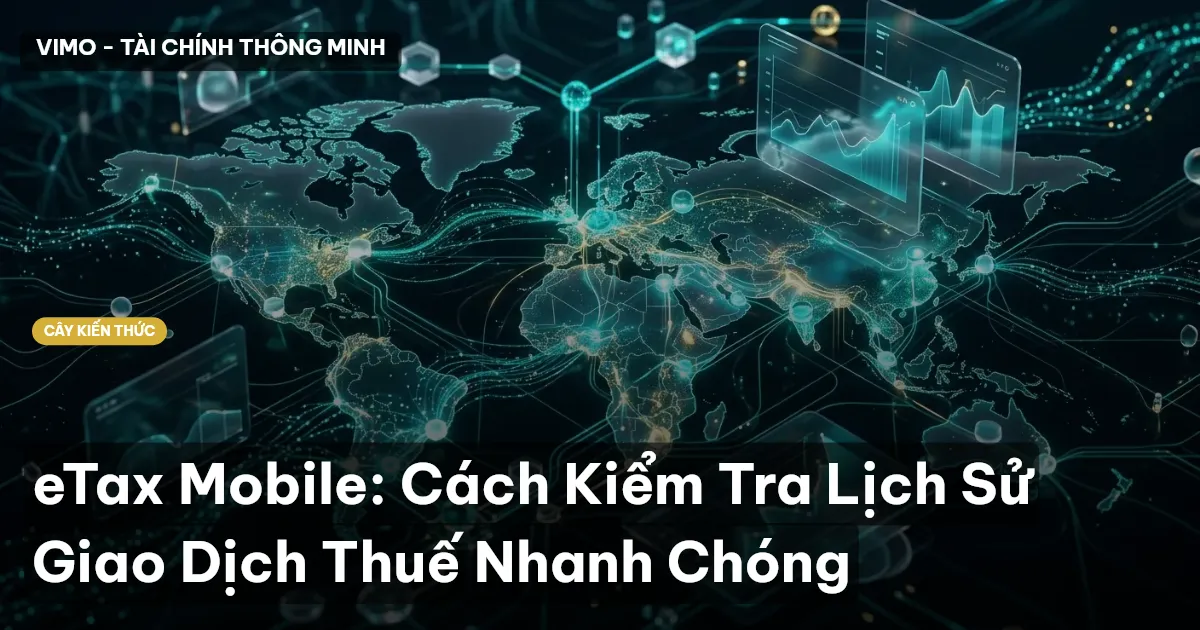 eTax Mobile: Cách Kiểm Tra Lịch Sử Giao Dịch Thuế Nhanh Chóng