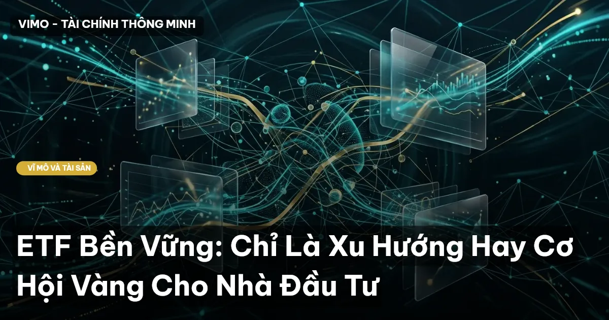 ETF Bền Vững: Chỉ Là Xu Hướng Hay Cơ Hội Vàng Cho Nhà Đầu Tư