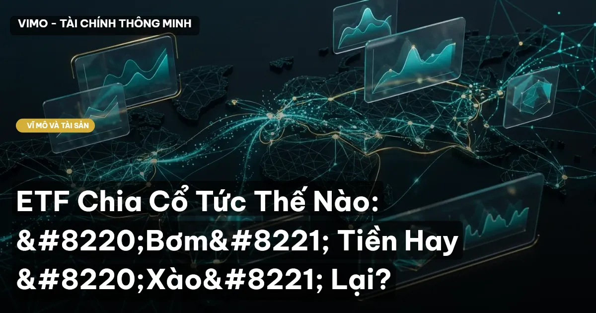 ETF Chia Cổ Tức Thế Nào: “Bơm” Tiền Hay “Xào” Lại?