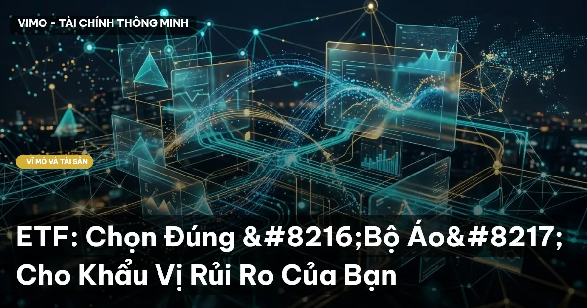 ETF: Chọn Đúng ‘Bộ Áo’ Cho Khẩu Vị Rủi Ro Của Bạn