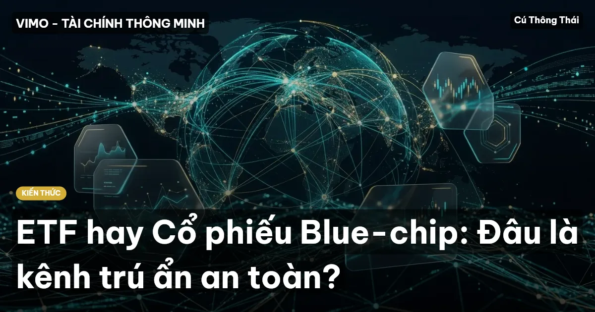 ETF hay Cổ phiếu Blue-chip: Đâu là kênh trú ẩn an toàn?