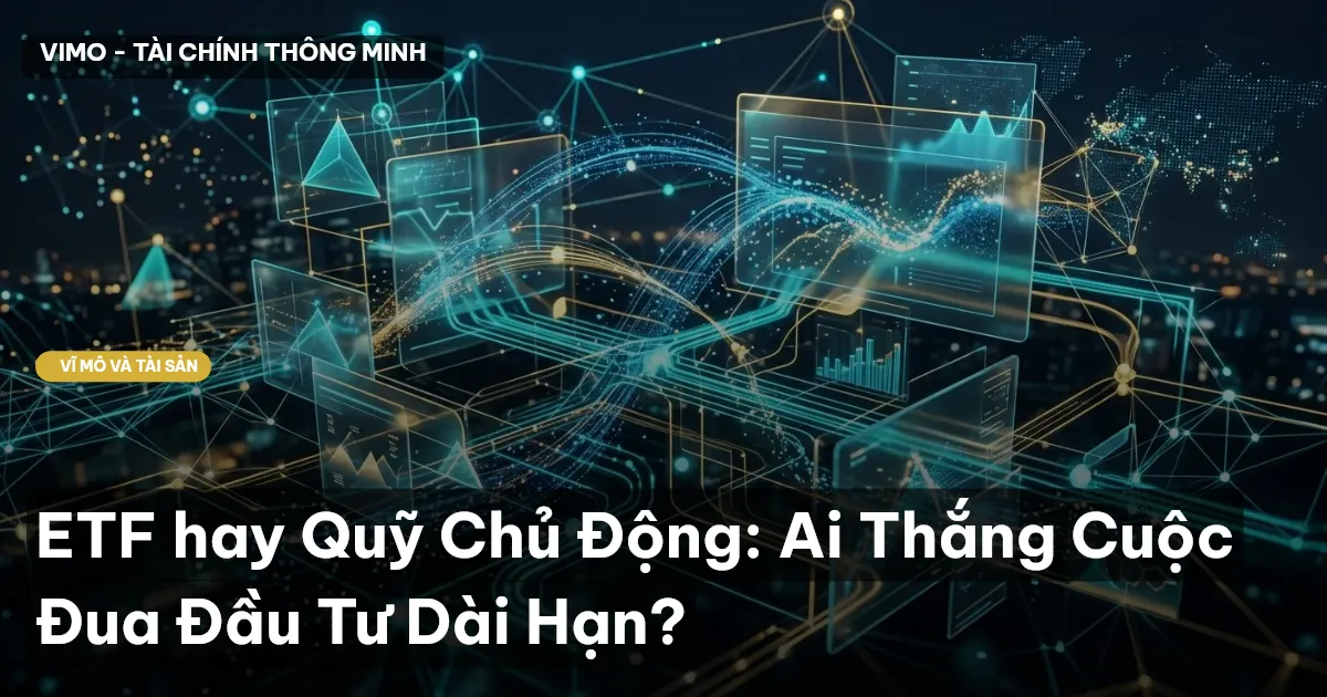 ETF hay Quỹ Chủ Động: Ai Thắng Cuộc Đua Đầu Tư Dài Hạn?