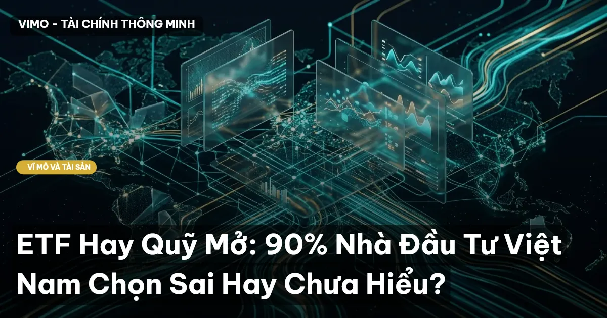 ETF Hay Quỹ Mở: 90% Nhà Đầu Tư Việt Nam Chọn Sai Hay Chưa Hiểu?