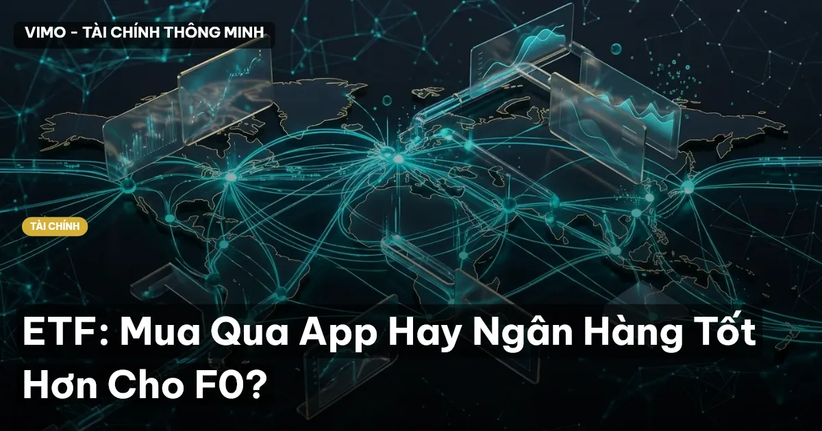 ETF: Mua Qua App Hay Ngân Hàng Tốt Hơn Cho F0?