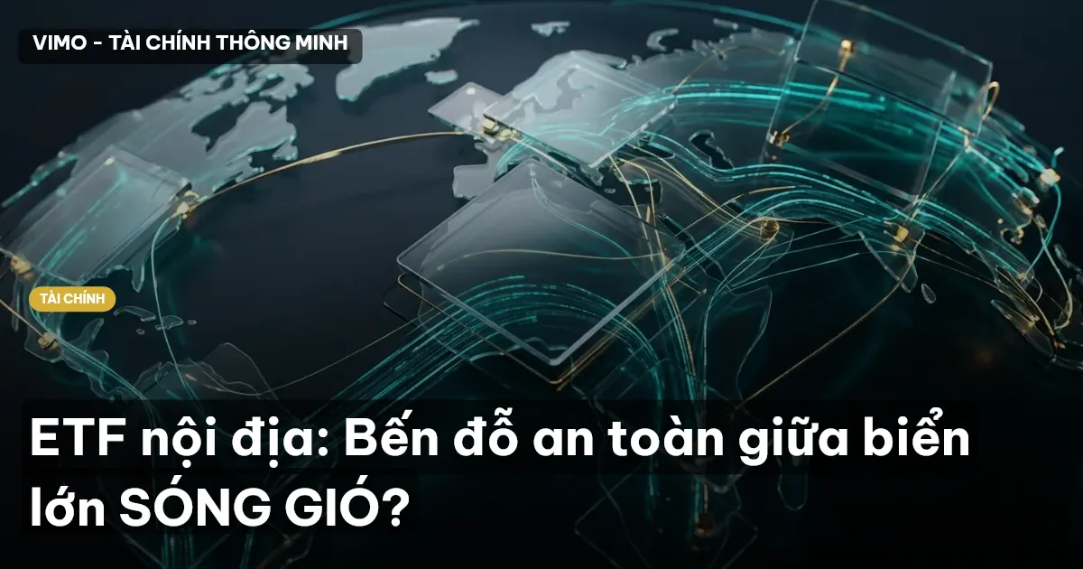 ETF nội địa: Bến đỗ an toàn giữa biển lớn SÓNG GIÓ?