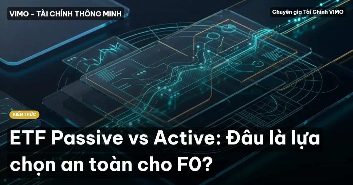 ETF Passive vs Active: Đâu là lựa chọn an toàn cho F0?