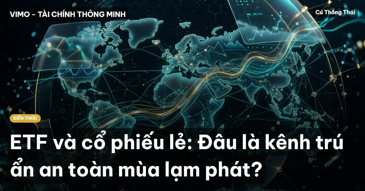 ETF và cổ phiếu lẻ: Đâu là kênh trú ẩn an toàn mùa lạm phát?