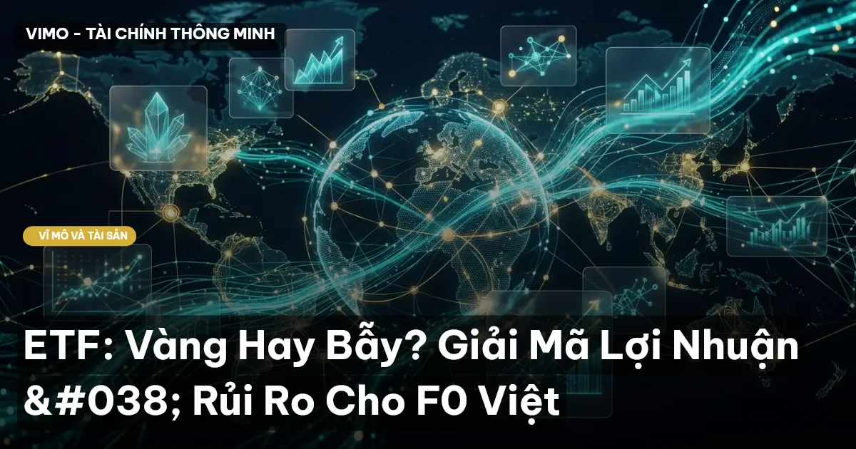 ETF: Vàng Hay Bẫy? Giải Mã Lợi Nhuận & Rủi Ro Cho F0 Việt
