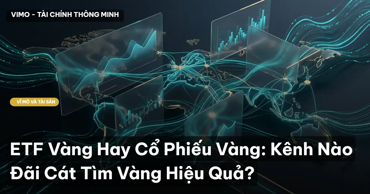 ETF Vàng Hay Cổ Phiếu Vàng: Kênh Nào Đãi Cát Tìm Vàng Hiệu Quả?