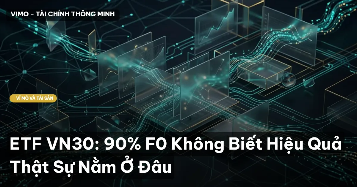 ETF VN30: 90% F0 Không Biết Hiệu Quả Thật Sự Nằm Ở Đâu