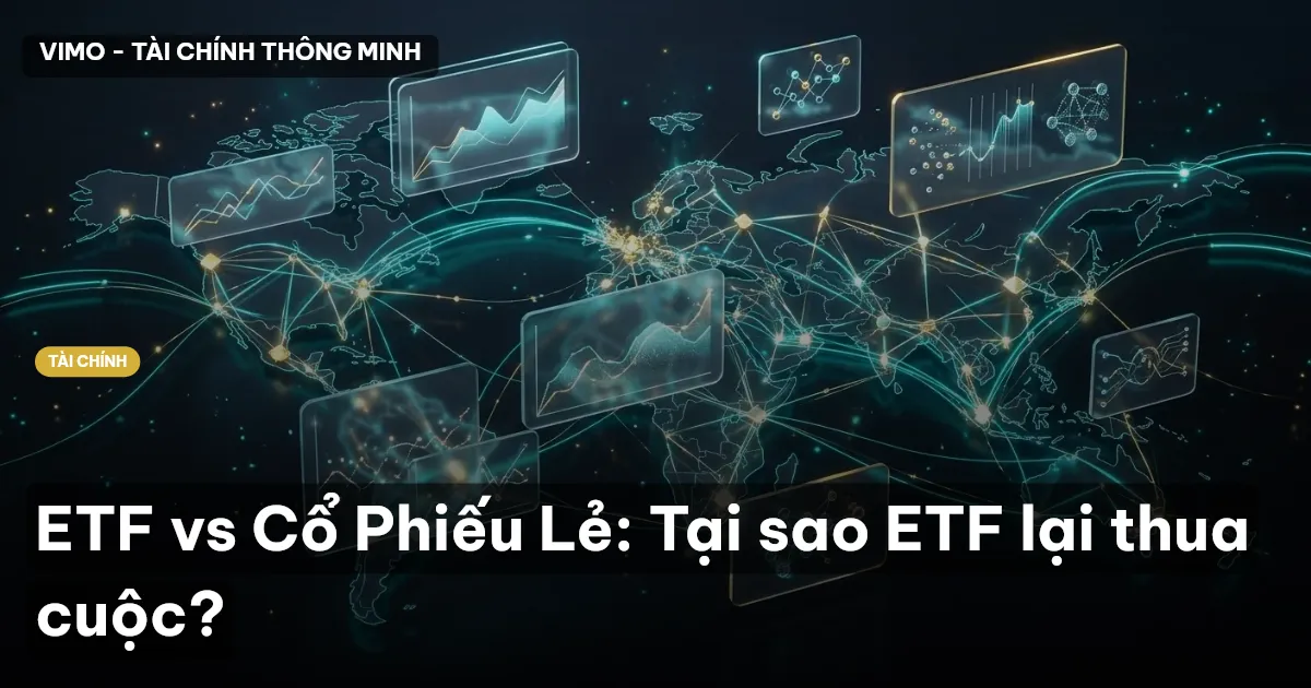ETF vs Cổ Phiếu Lẻ: Tại sao ETF lại thua cuộc?