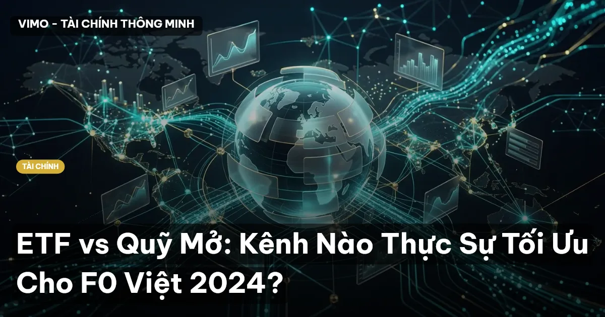 ETF vs Quỹ Mở: Kênh Nào Thực Sự Tối Ưu Cho F0 Việt 2024?