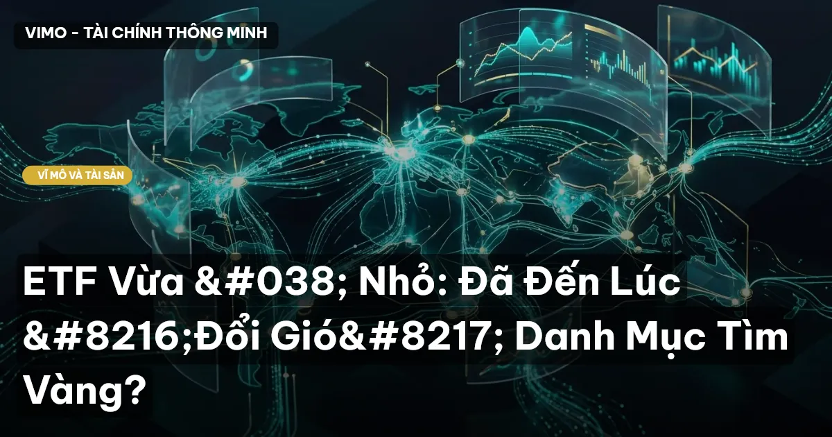 ETF Vừa & Nhỏ: Đã Đến Lúc ‘Đổi Gió’ Danh Mục Tìm Vàng?