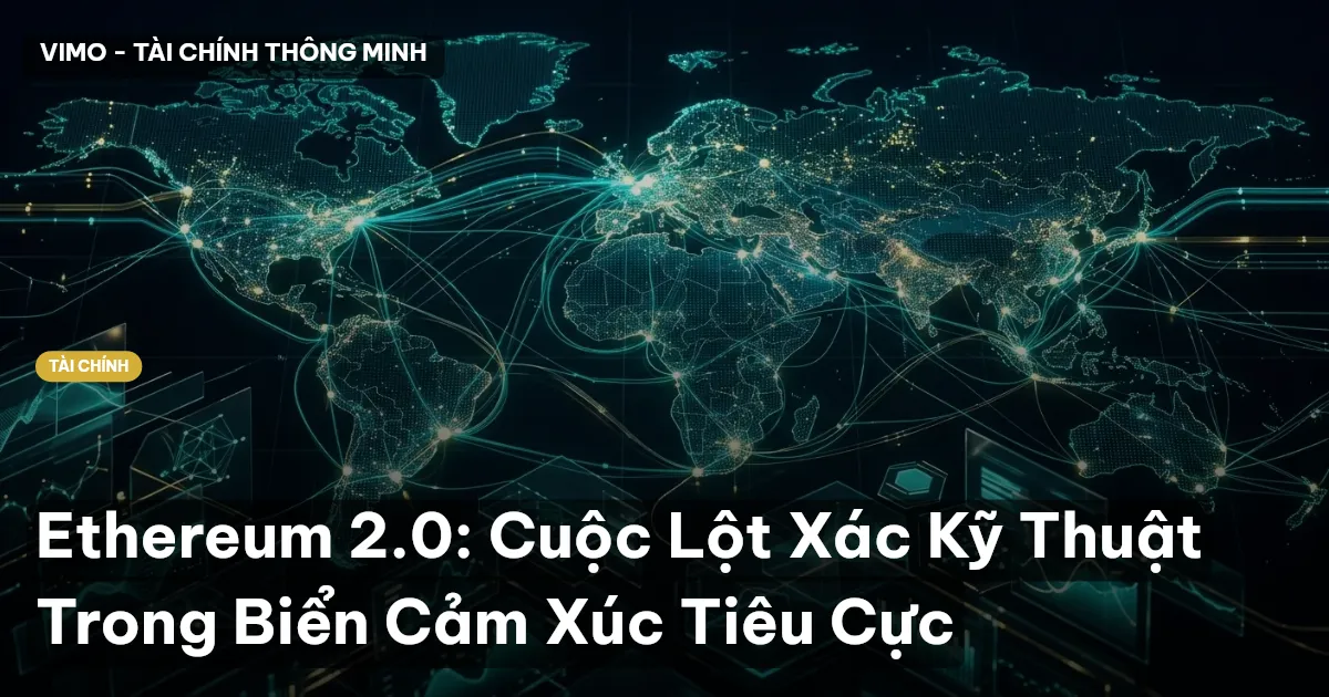 Ethereum 2.0: Cuộc Lột Xác Kỹ Thuật Trong Biển Cảm Xúc Tiêu Cực