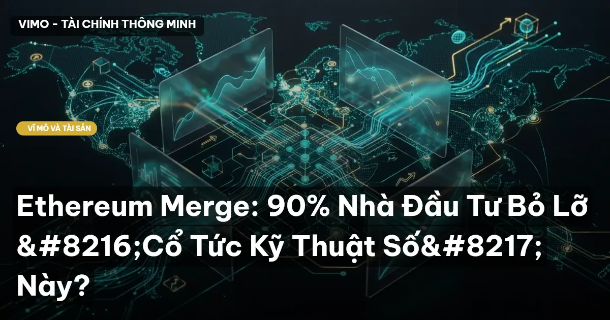 Ethereum Merge: 90% Nhà Đầu Tư Bỏ Lỡ 'Cổ Tức Kỹ Thuật Số' Này?