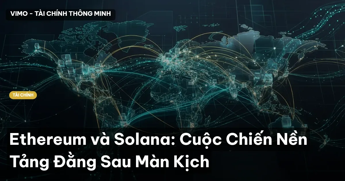 Ethereum và Solana: Cuộc Chiến Nền Tảng Đằng Sau Màn Kịch