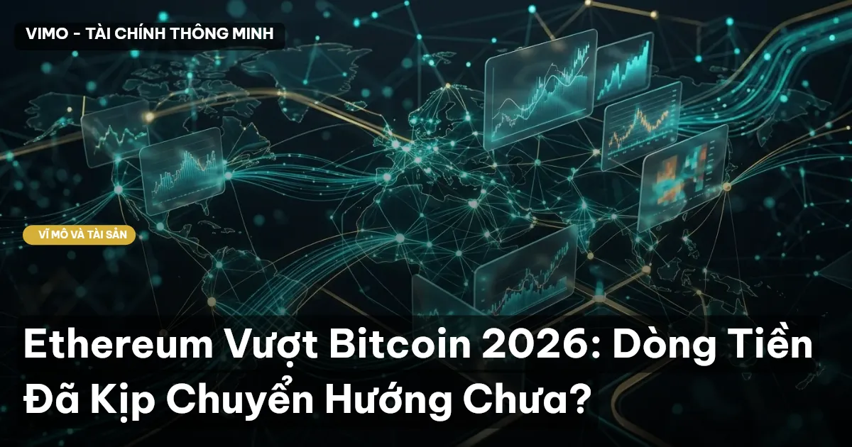 Ethereum Vượt Bitcoin 2026: Dòng Tiền Đã Kịp Chuyển Hướng Chưa?
