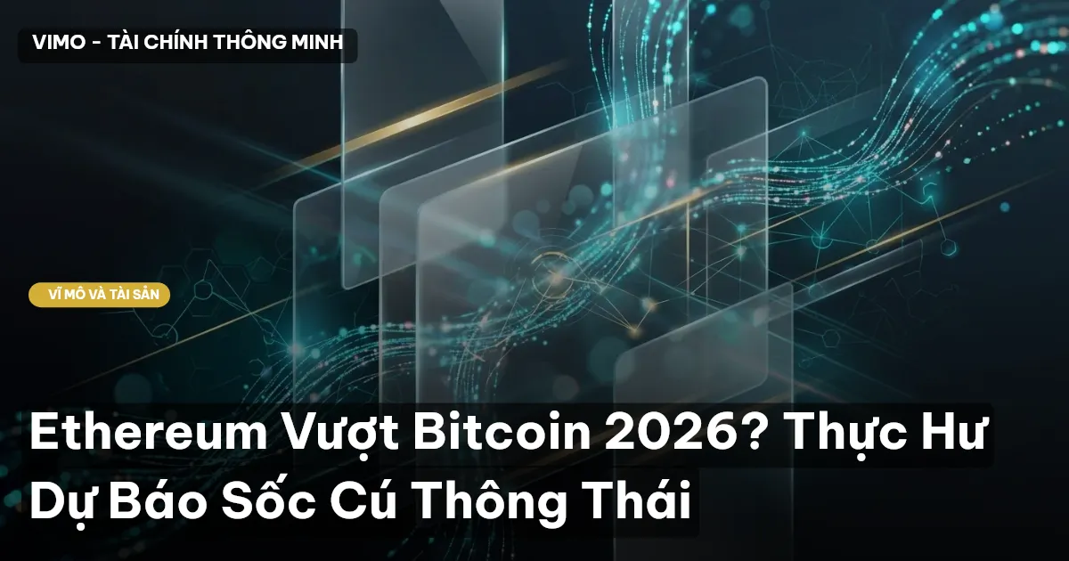 Ethereum Vượt Bitcoin 2026? Thực Hư Dự Báo Sốc Cú Thông Thái