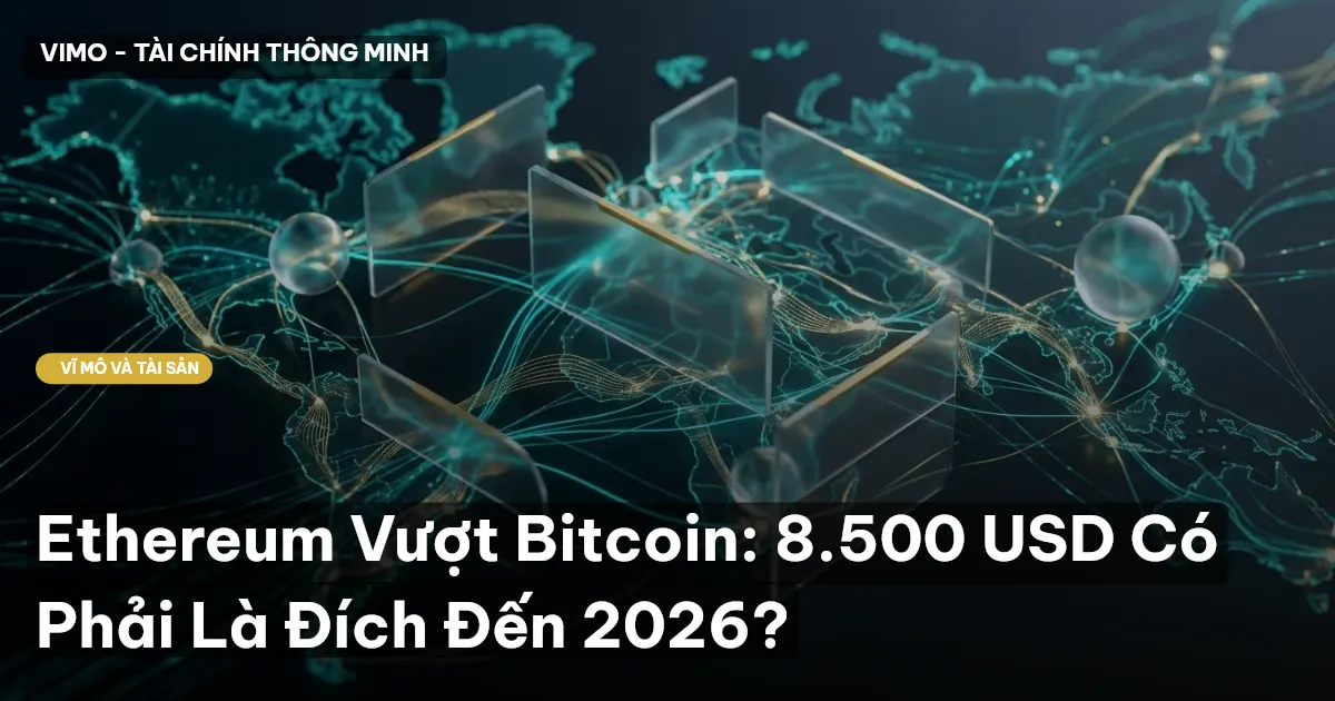 Ethereum Vượt Bitcoin: 8.500 USD Có Phải Là Đích Đến 2026?