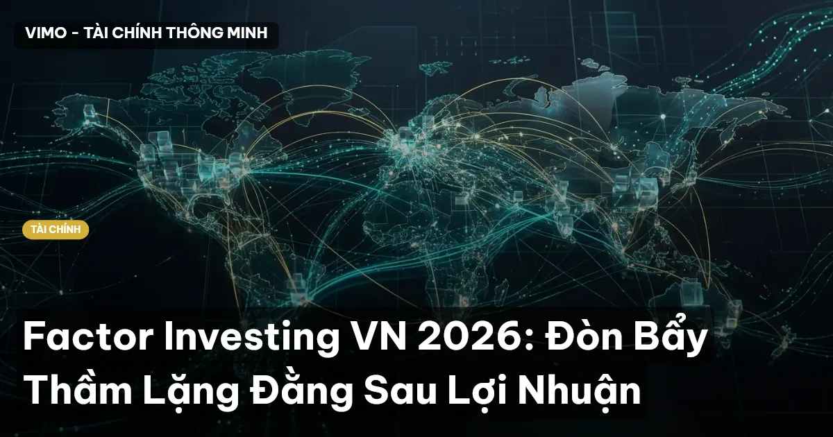 Factor Investing VN 2026: Đòn Bẩy Thầm Lặng Đằng Sau Lợi Nhuận