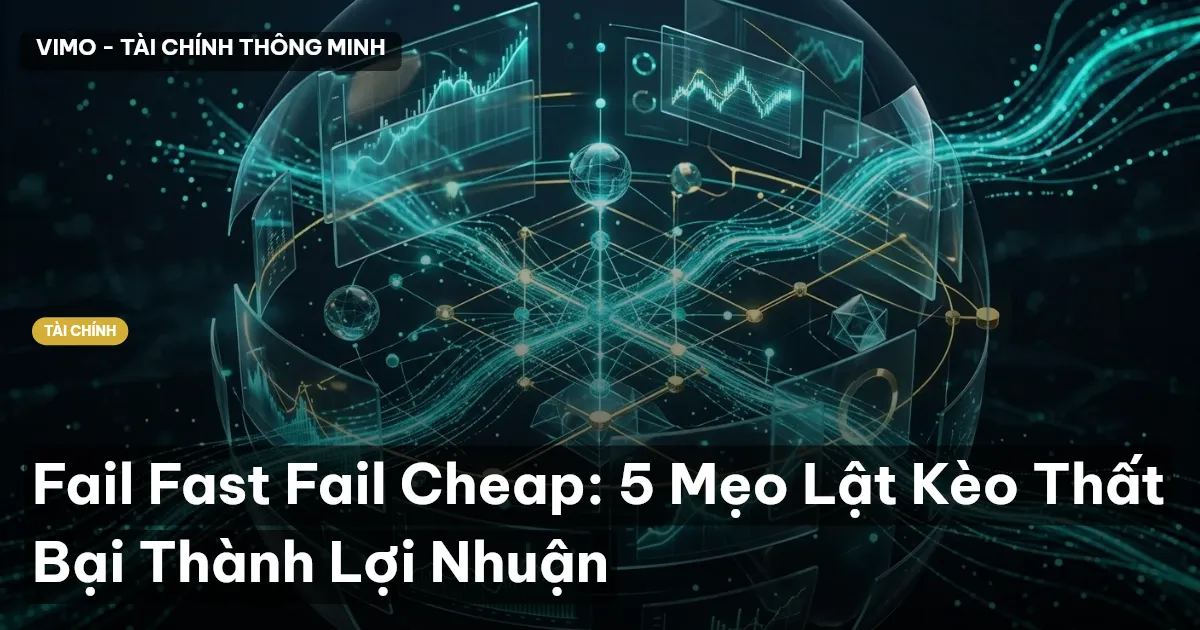 Fail Fast Fail Cheap: 5 Mẹo Lật Kèo Thất Bại Thành Lợi Nhuận