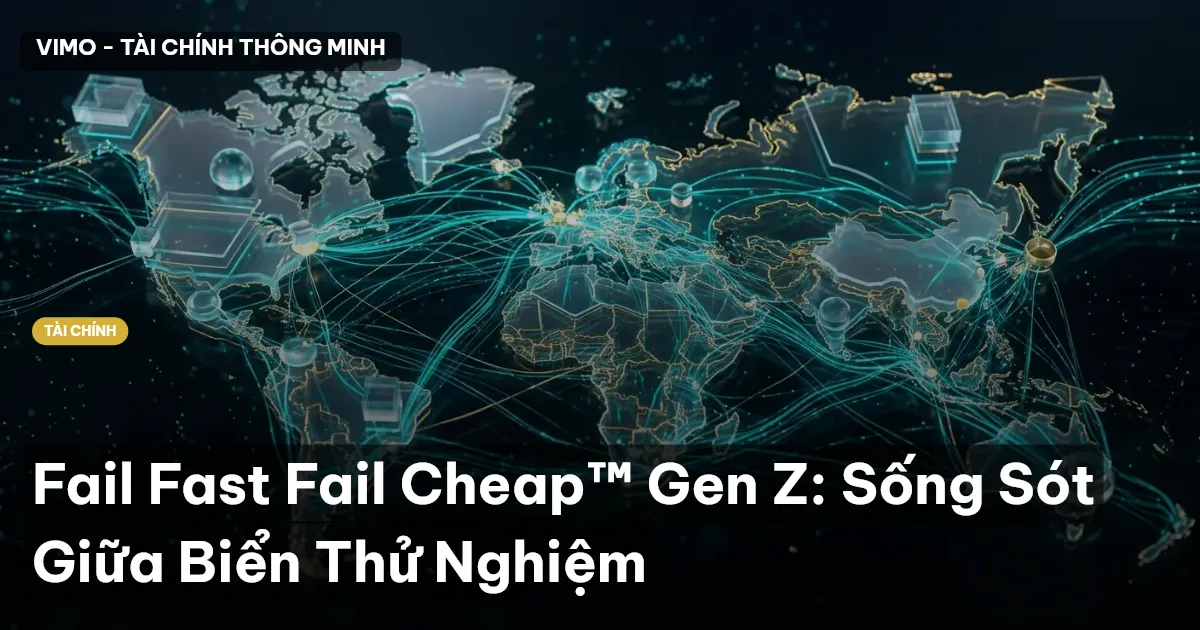 Fail Fast Fail Cheap™ Gen Z: Sống Sót Giữa Biển Thử Nghiệm