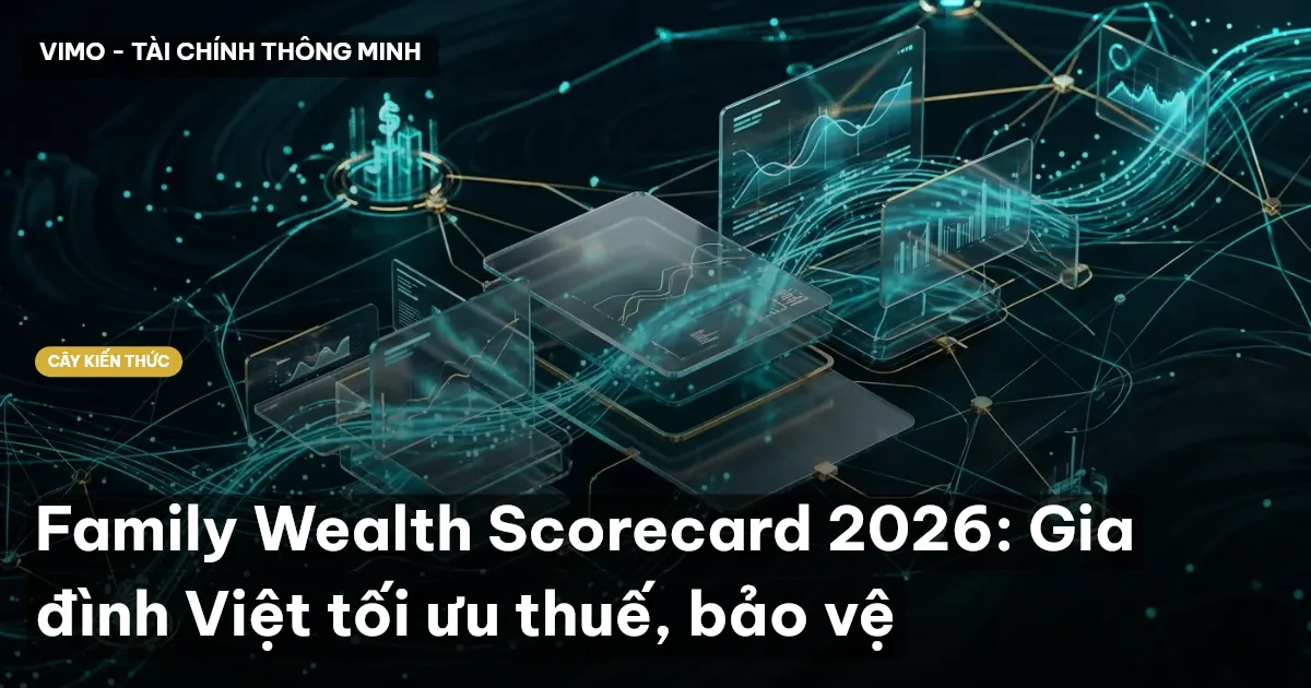 Family Wealth Scorecard 2026: Gia đình Việt tối ưu thuế, bảo vệ