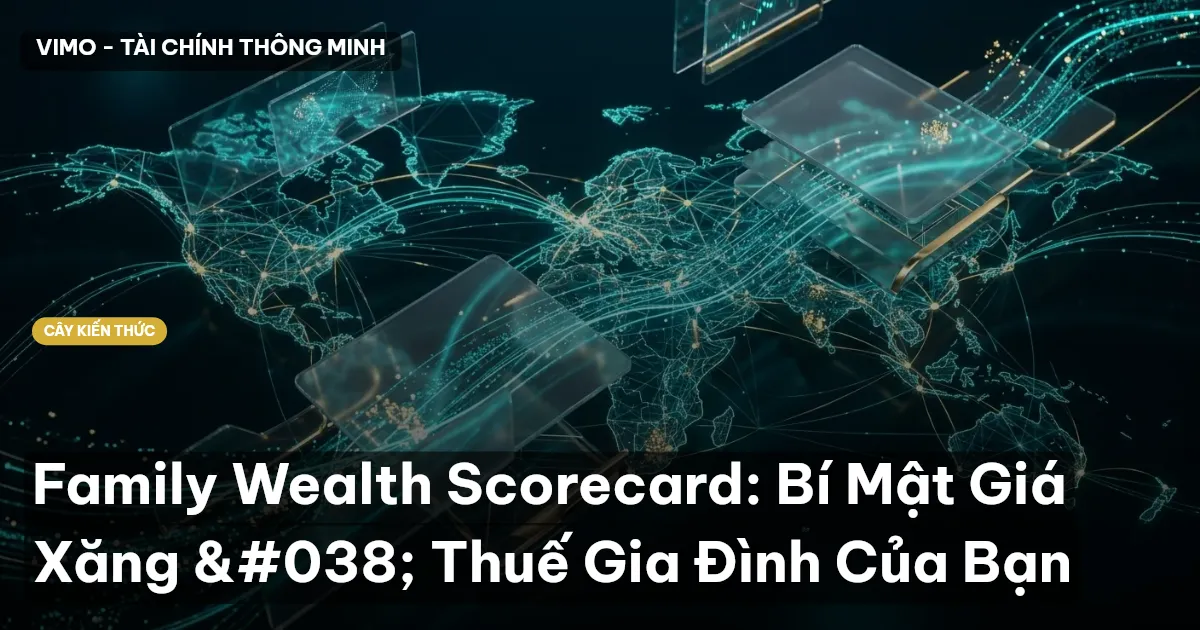 Family Wealth Scorecard: Bí Mật Giá Xăng & Thuế Gia Đình Của Bạn