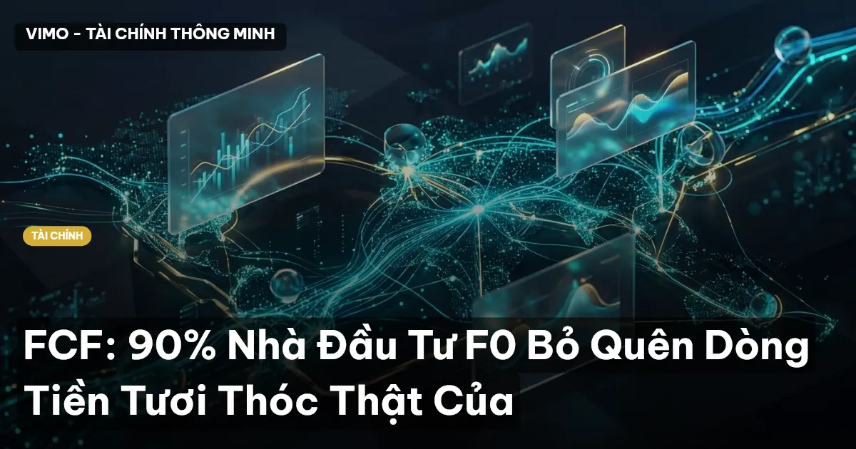 FCF: 90% Nhà Đầu Tư F0 Bỏ Quên Dòng Tiền Tươi Thóc Thật Của