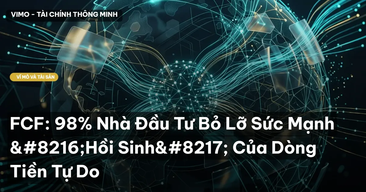 FCF: 98% Nhà Đầu Tư Bỏ Lỡ Sức Mạnh ‘Hồi Sinh’ Của Dòng Tiền Tự Do