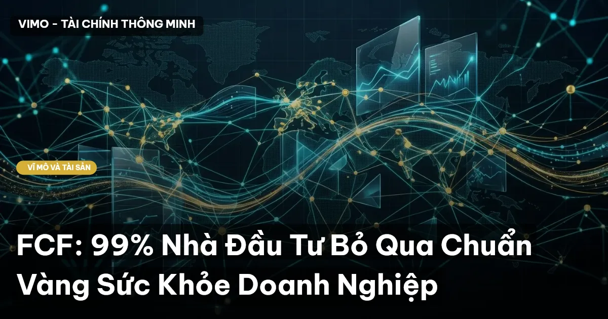 FCF: 99% Nhà Đầu Tư Bỏ Qua Chuẩn Vàng Sức Khỏe Doanh Nghiệp
