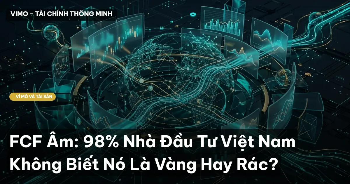 FCF Âm: 98% Nhà Đầu Tư Việt Nam Không Biết Nó Là Vàng Hay Rác?