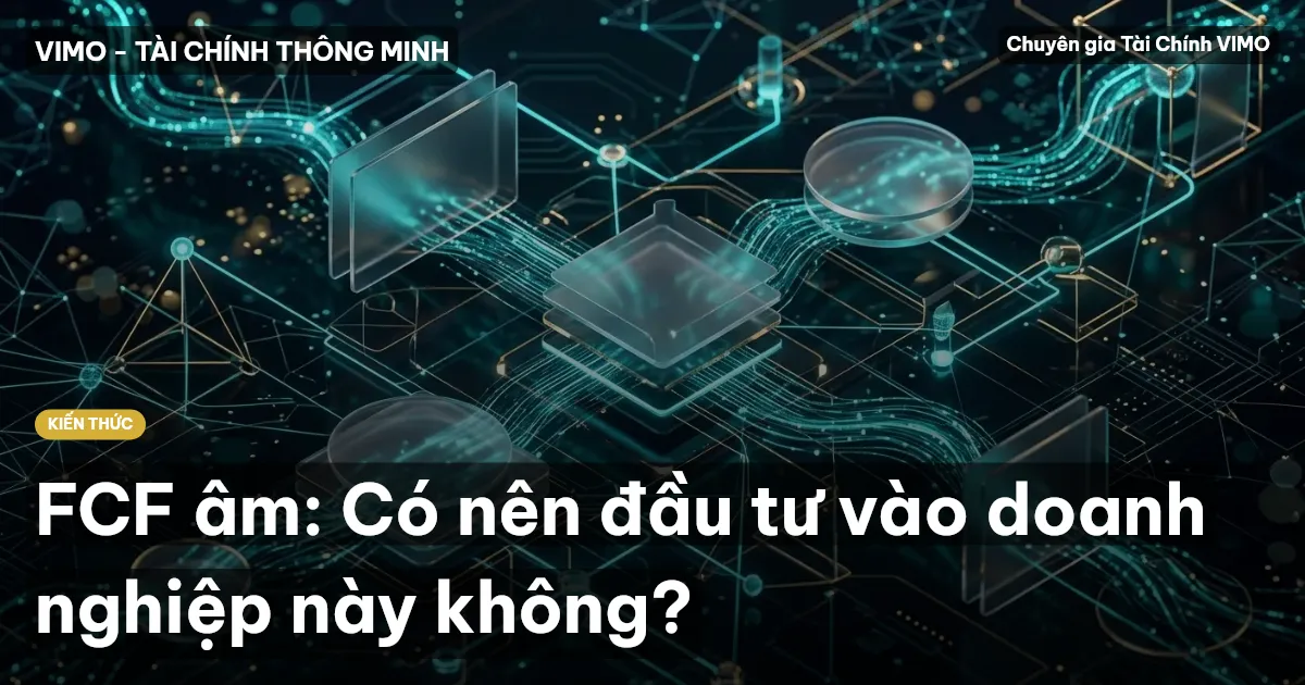 FCF âm: Có nên đầu tư vào doanh nghiệp này không?