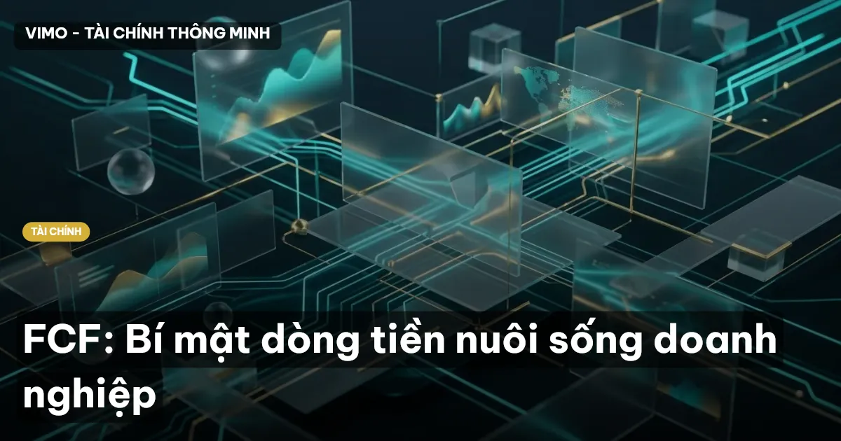 FCF: Bí mật dòng tiền nuôi sống doanh nghiệp